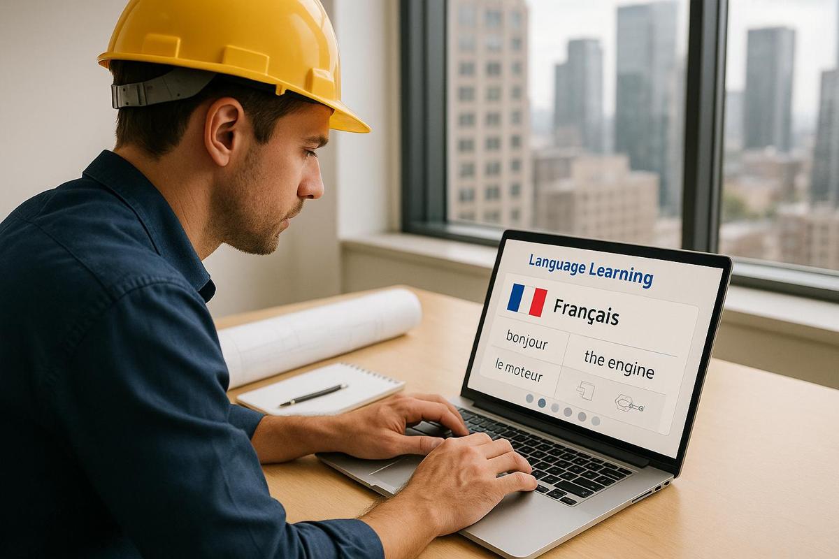 Meilleures plateformes d'apprentissage des langues pour les travailleurs en ingénierie 2025