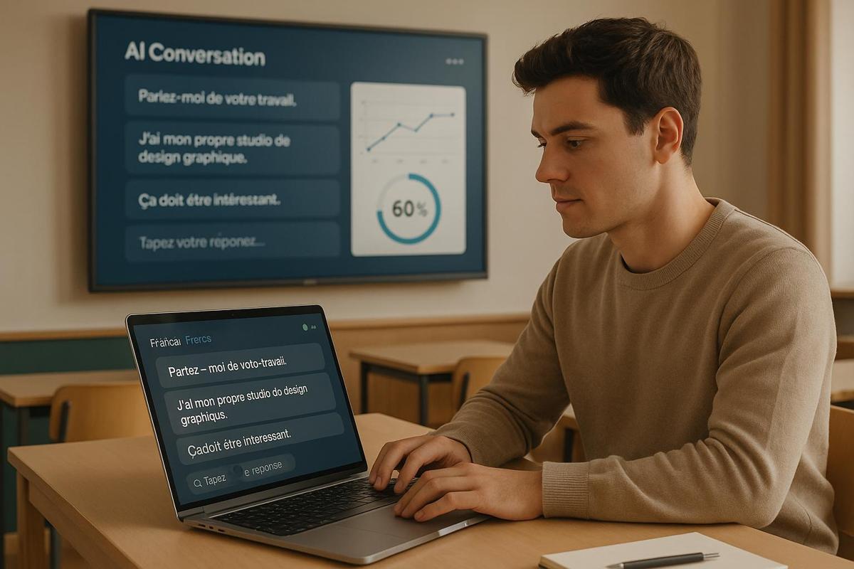 Ajoutez une formation AI Conversation à votre programme de langue existant