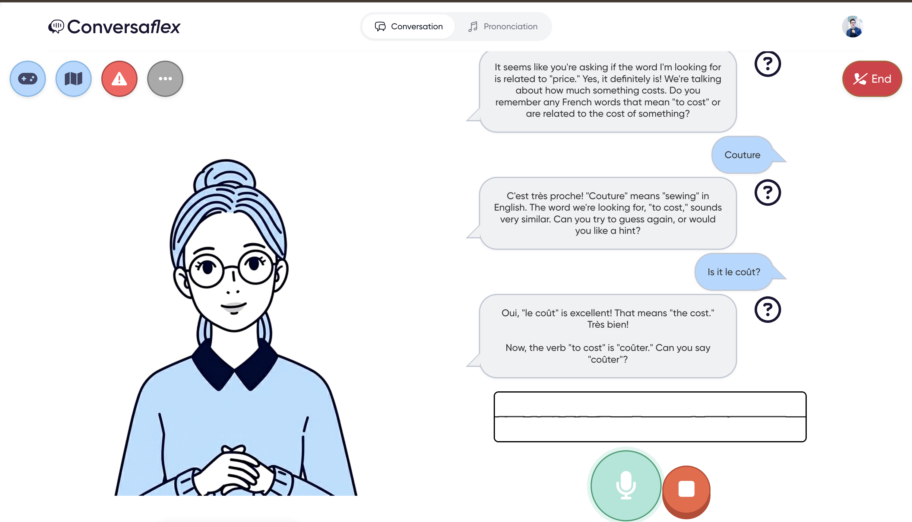 S’entraîner dans de vraies conversations